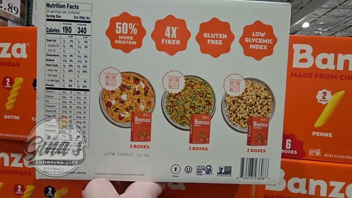 Banza Chickpea Pasta Variety 6/8 oz