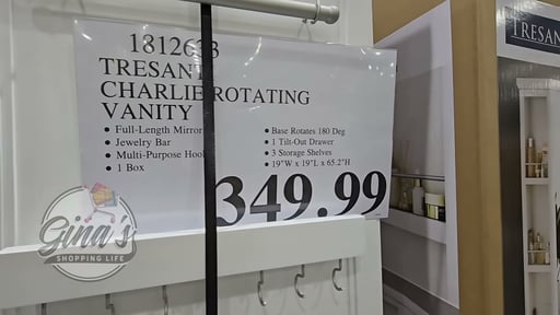 Tresanti Charlie Rotating Vanity