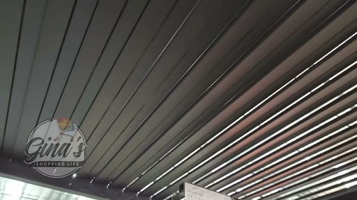 Mirador 8.8' x 14.4' Aluminum Louvered Pergola