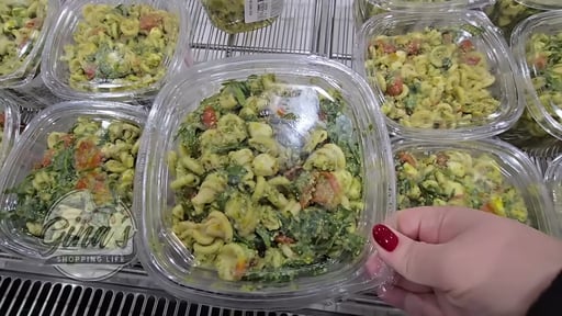 Pesto Pasta Salad with Mozzarella Pearls & Italian Pesto Per LB