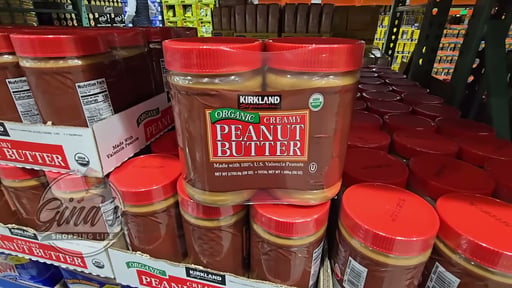 Kirkland Signature Organic Peanut Butter 2/28 oz