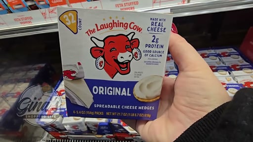 Laughing Cow Original Wedges, 4/5.43 Ounce Packages