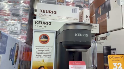 Keurig K-Crema Single Serve Coffee Maker