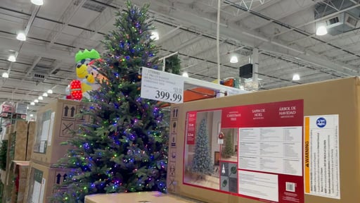 7.5' Pre-Lit Radiant Micro LED Christmas Tree