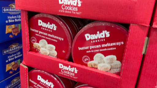 David's Cookies Butter Pecan Meltaways