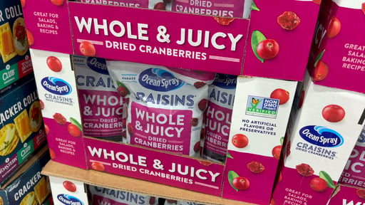 Ocean Spray Craisins, 64 oz
