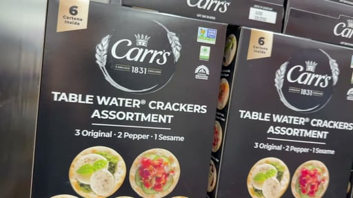 Carr's Table Water Cracker Selection 25.5 oz