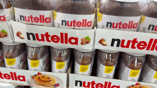 Nutella Hazelnut Spread with Cocoa, 33.5 oz, 2-Count