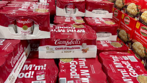 Campbell's Cream of Mushroom Soup, 12 pk