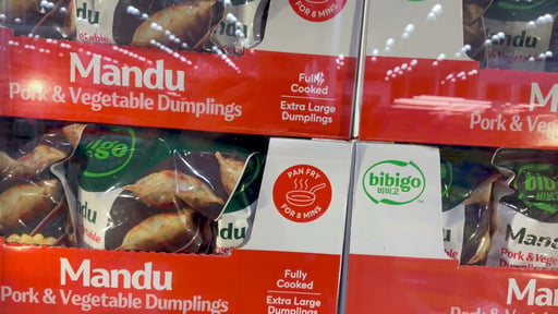 Bibigo Mandu Pork & Vegetable Dumplings