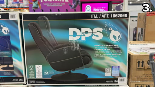 DPS Centurion Swivel Pedestal Gaming Chair