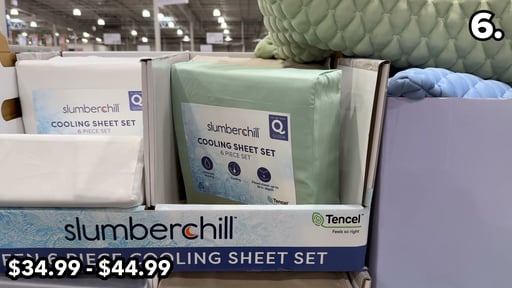Slumber Chill Cooling Sheets 6-Piece Queen Size