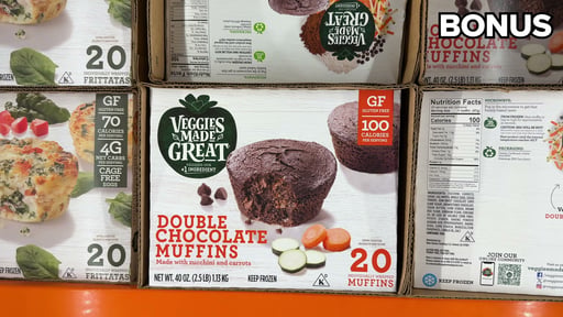 Garden Lites Chocolate Veggie Muffin 20 Count Box