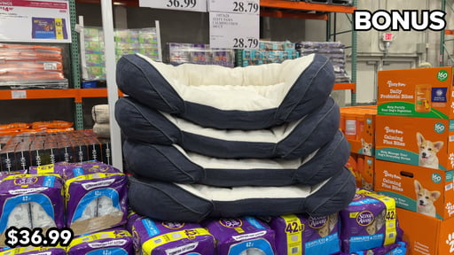 Kirkland Signature Sloped Cuddler Pet Bed