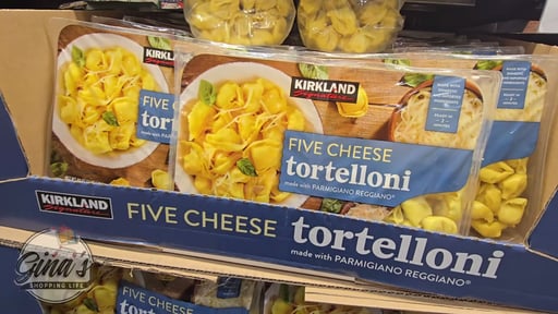 Kirkland Signature Five Cheese Tortelloni, 2/24 Ounce Packages