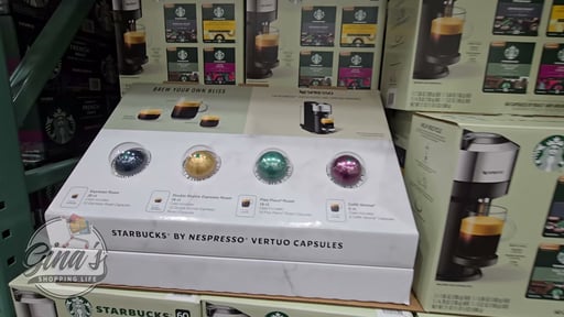 Starbucks by Nespresso Vertuo Line Variety Pack 60 CT