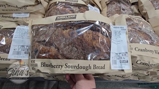 Blueberry Sourdough Bread