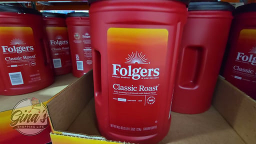 Folgers Classic Roast Medium Ground Coffee 2.72 lb