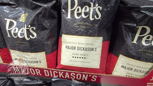 Peet's Coffee Decaf Major Dickason's Blend, Dark Roast, Whole Bean, 2 lbs