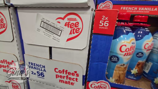 Coffee-mate French Vanilla Liquid Creamer, 2/56 oz
