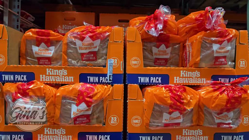 King's Hawaiian Hawaiian Sweet Rolls 32 ct