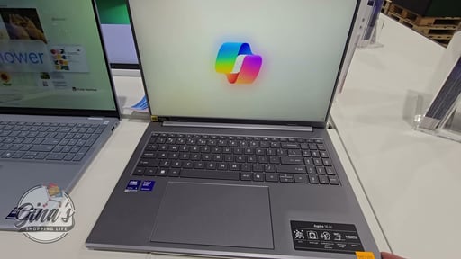 Acer Aspire 16 AI Copilot+ PC Laptop, Intel Core Ultra 5, 16GB RAM, 1TB SSD, 16" Touchscreen