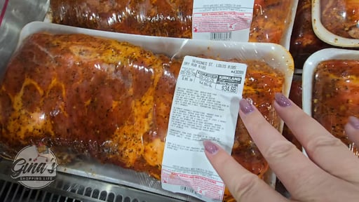 Dry Rub Ribs St. Louis Style Per Lb