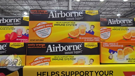 Airborne Effervescent Tablet Berry or Orange 2x18 Count
