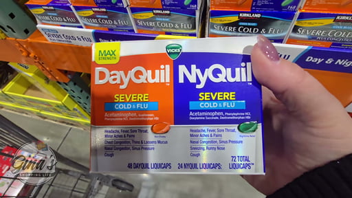 Vicks DayQuil/NyQuil Severe Cold & Flu 72 LiquiCaps
