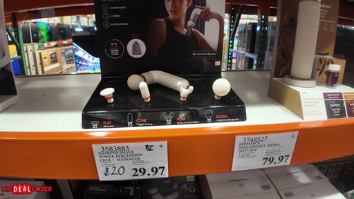 Sharper Image Power Percussion Edge+ Massager