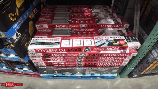 EasyOn Stainless Steel 36' Gutter Guard