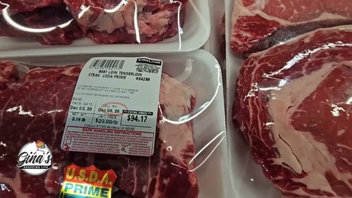 Beef Loin Tenderloin Steak USDA Prime