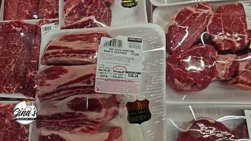 Beef Chuck Short Ribs Bone-In USDA Prime