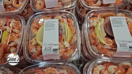 Shrimp Cocktail with Cocktail Sauce & Lemon Per Lb