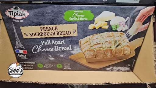 Tipiak Pull Apart Garlic Cheese Bread 2-Pack