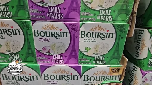 Boursin 2-Herb/1-Chive Cheese 3/5.2 oz