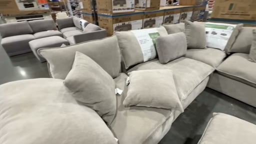Aiden & Ivy Sereen 6-Piece Modular Fabric Sectional