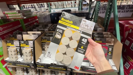 Scotch Floor Protectors Felt or Gripper Pads