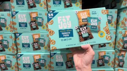 FitJoy Grain Free Pretzels Variety Pack