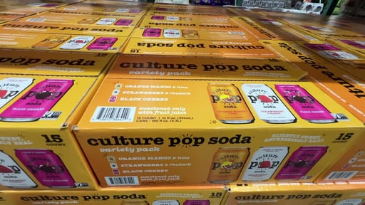 Culture Pop Soda Vty Pack