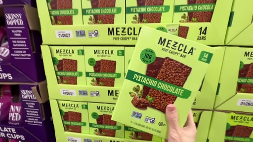 Mezcla Puff Crispy Bar Pistachio Chocolate