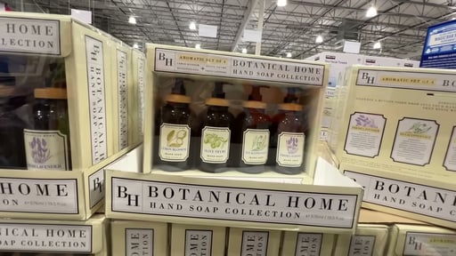 H+B Botanical Home Hand Soap, 4 Pack, 19.5 fl oz Each
