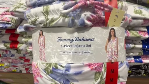 Tommy Bahama Women's 3-Piece Pajama Set