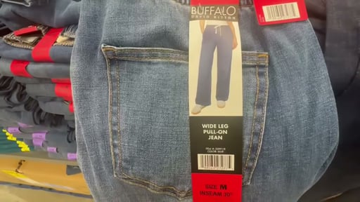 Buffalo Women's Wide Leg Pull-On Jean
