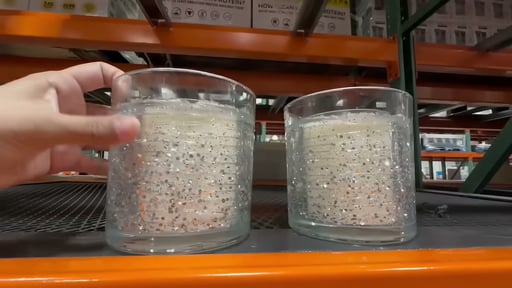 Avaria 2-Pack Glitter LED Confetti Scent Candles