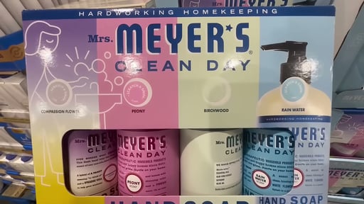 Mrs. Meyer's Clean Day Hand Soap 4-Pack, 16 fl oz