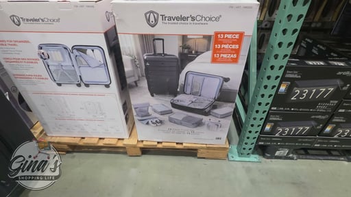 Traveler's Choice Americana 13-Piece Luggage Bundle
