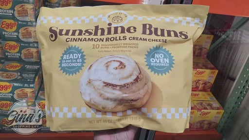 Sunshine Buns Cinnamon Rolls, 10 Count / 46 oz