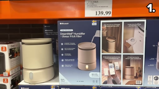 Blueair DreamWell Evaporative Humidifier