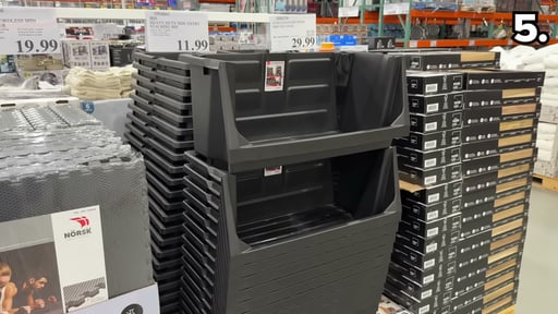 IRIS Heavy Duty Side Entry Stacking Bin